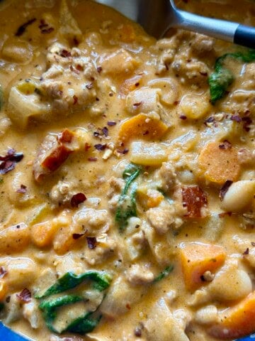 tuscan white bean sausage soup