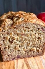 easy apple banana bread