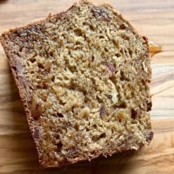 easy apple banana bread