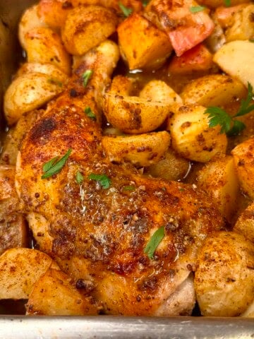 honey dijon chicken apple potatoe