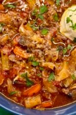 easy beef cabbage soup