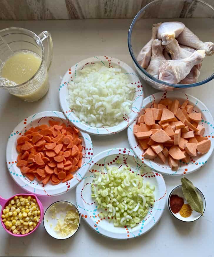 longevity chicken vegetable soup