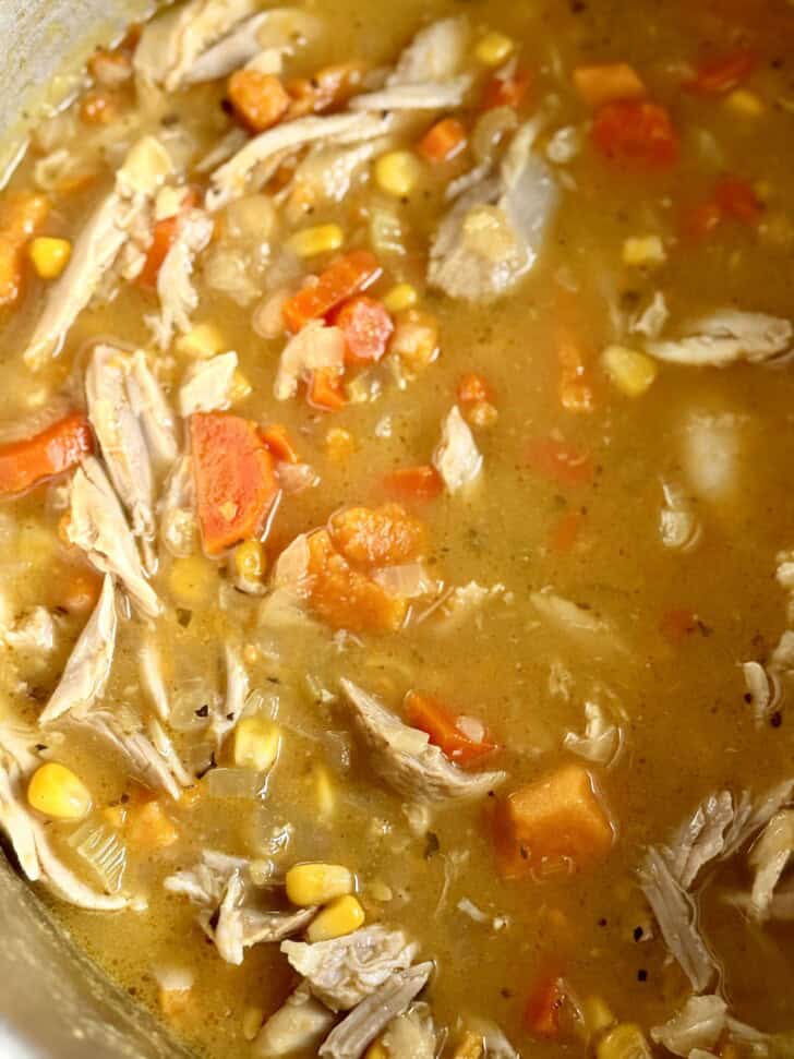 longevity chicken vegetable soup