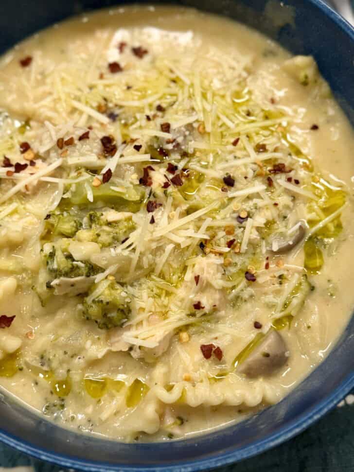 chicken alfredo soup