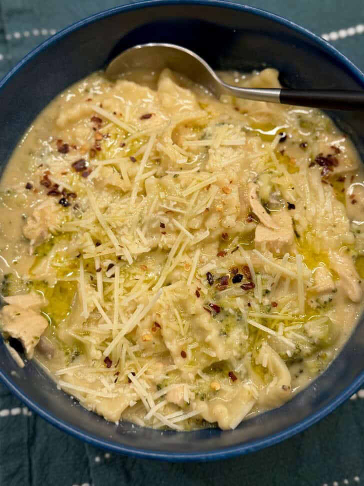 chicken alfredo soup
