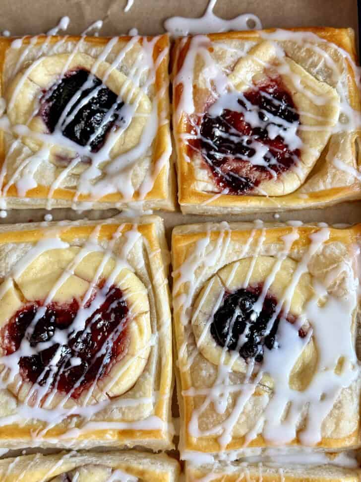 puff pastry cream cheese danish