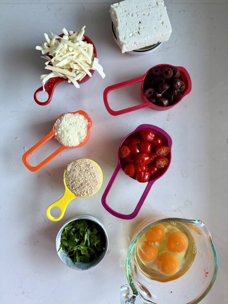 mediterranean zucchini pie