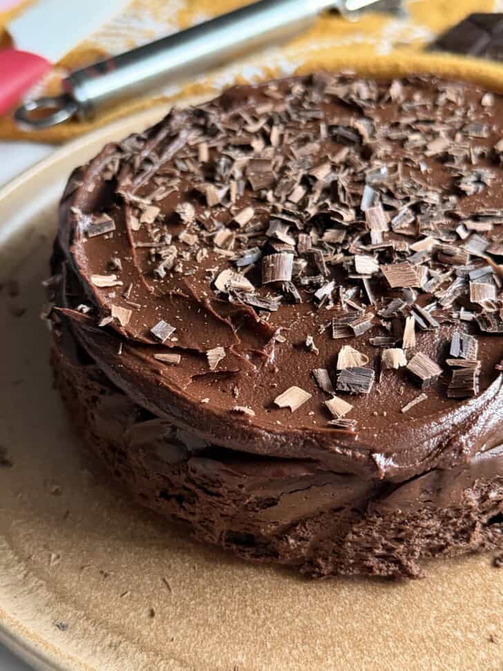 4 ingredient chocolate sweet potato cake