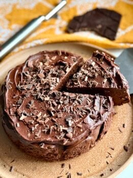 4 ingredient chocolate sweet potato cake