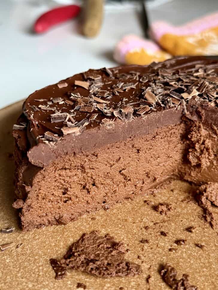 4 ingredient chocolate sweet potato cake