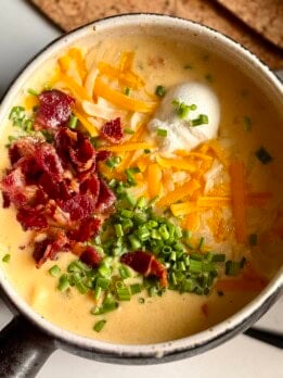 one pot loaded potato soup