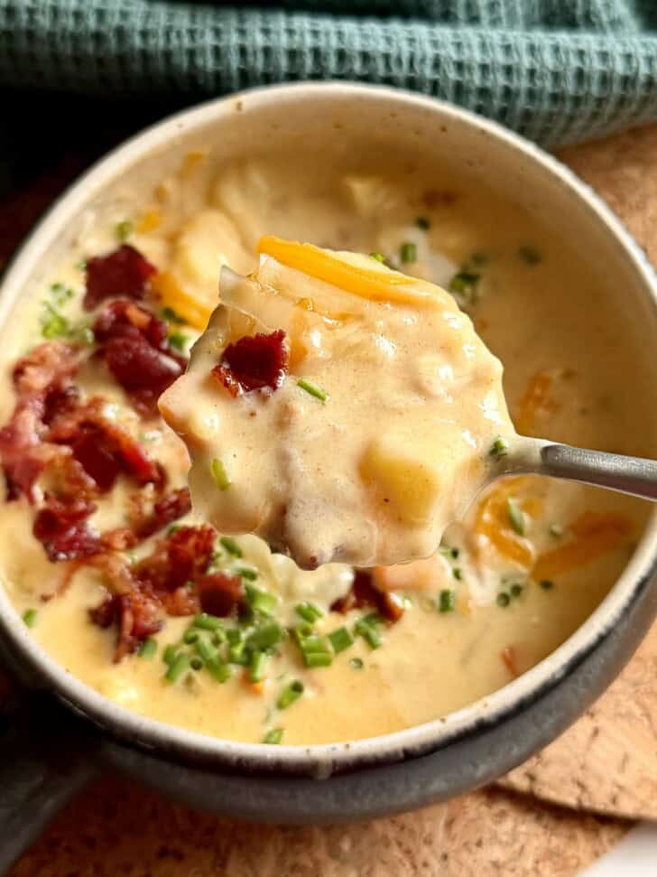 one pot loaded potato soup