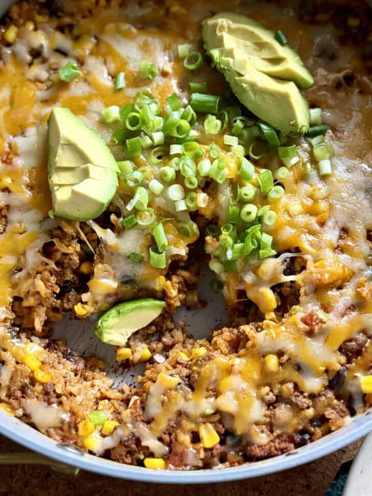 one pot burrito bake