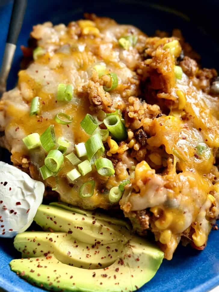 one pot burrito bake