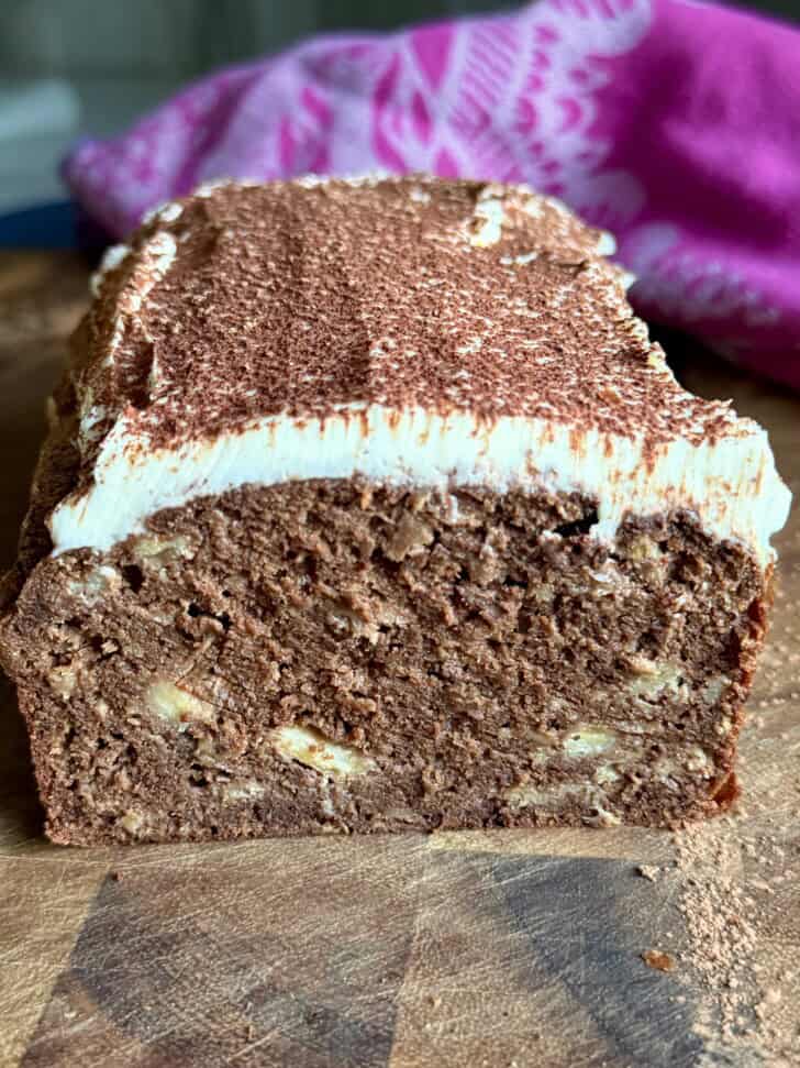 healthy tiramisu loaf