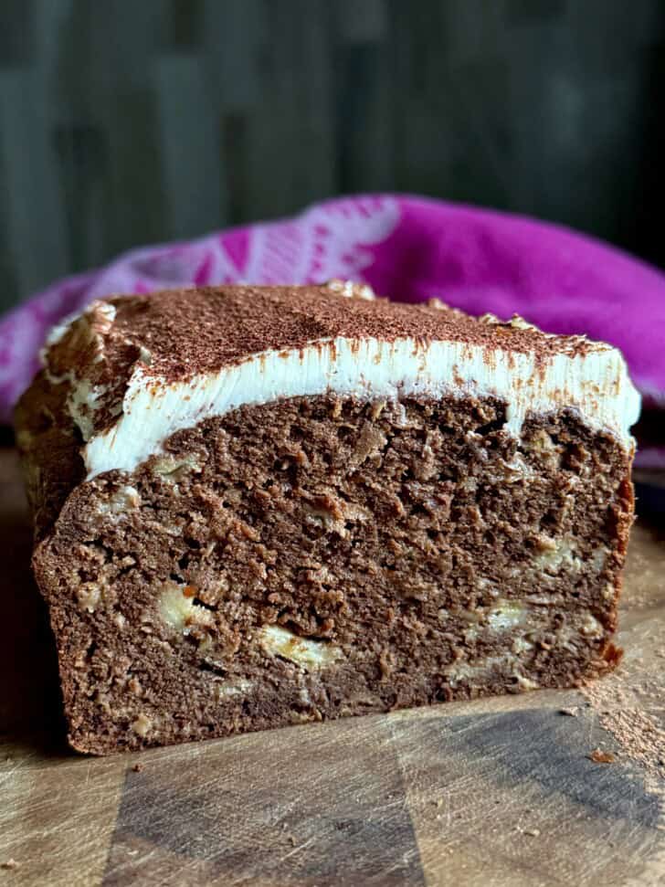 healthy tiramisu loaf