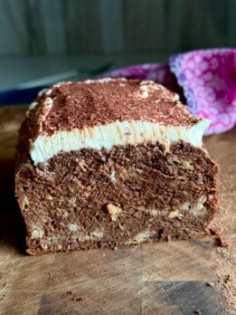 healthy tiramisu loaf