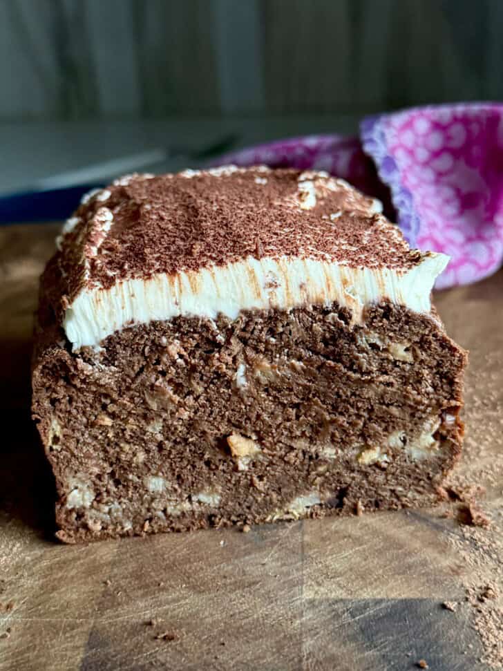 healthy tiramisu loaf
