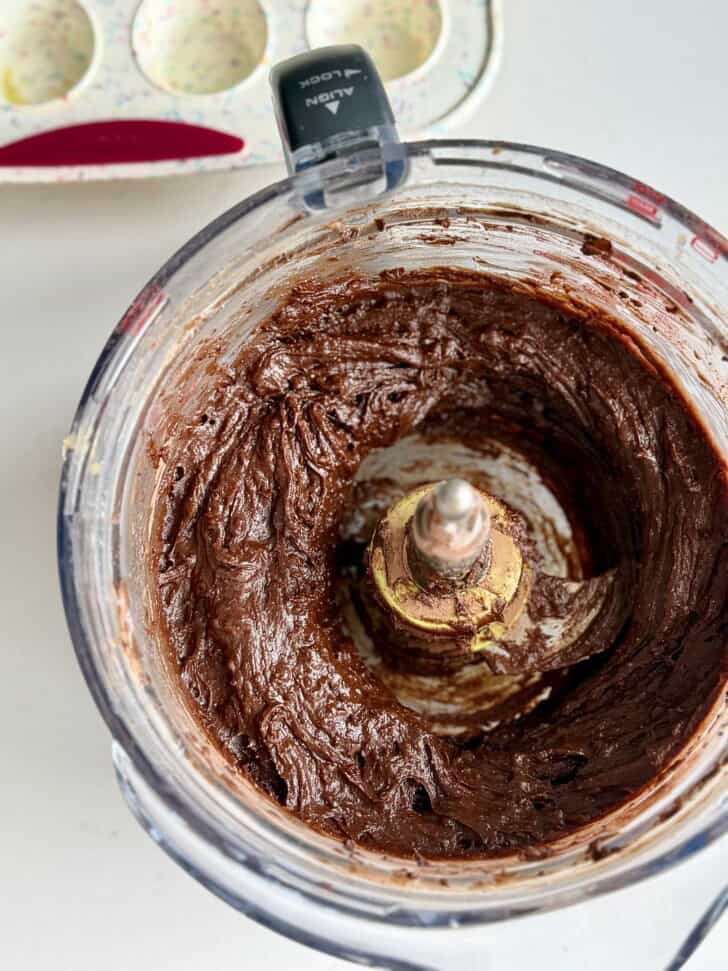 flourless date brownies