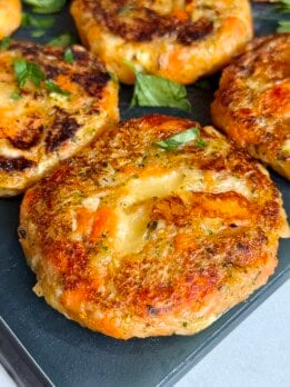 cheesy vegetable cakes