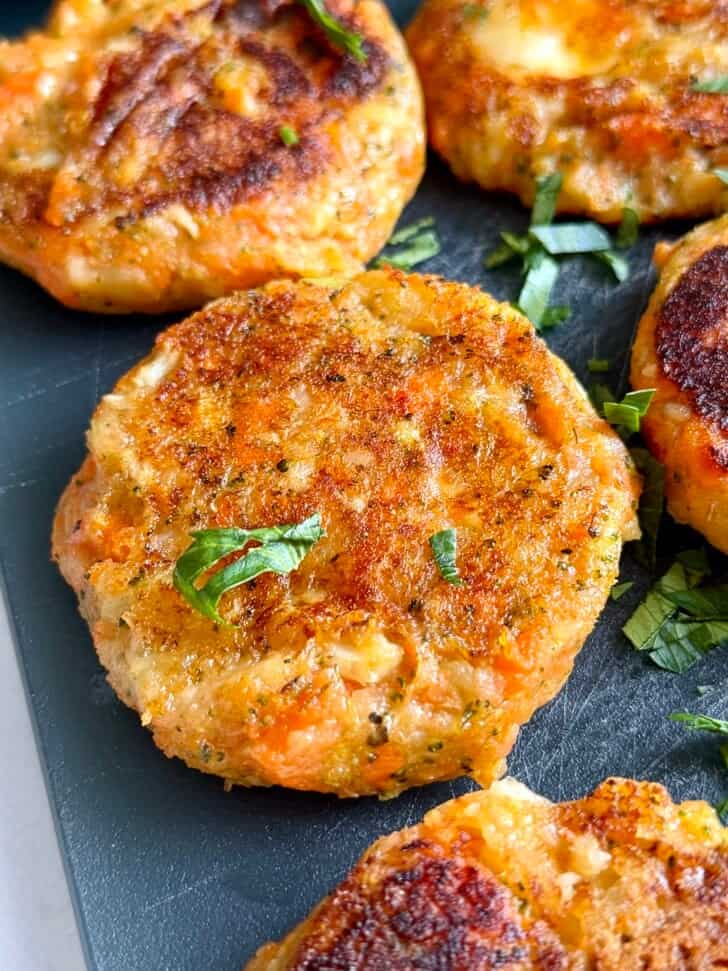 cheesy vegetable cakes