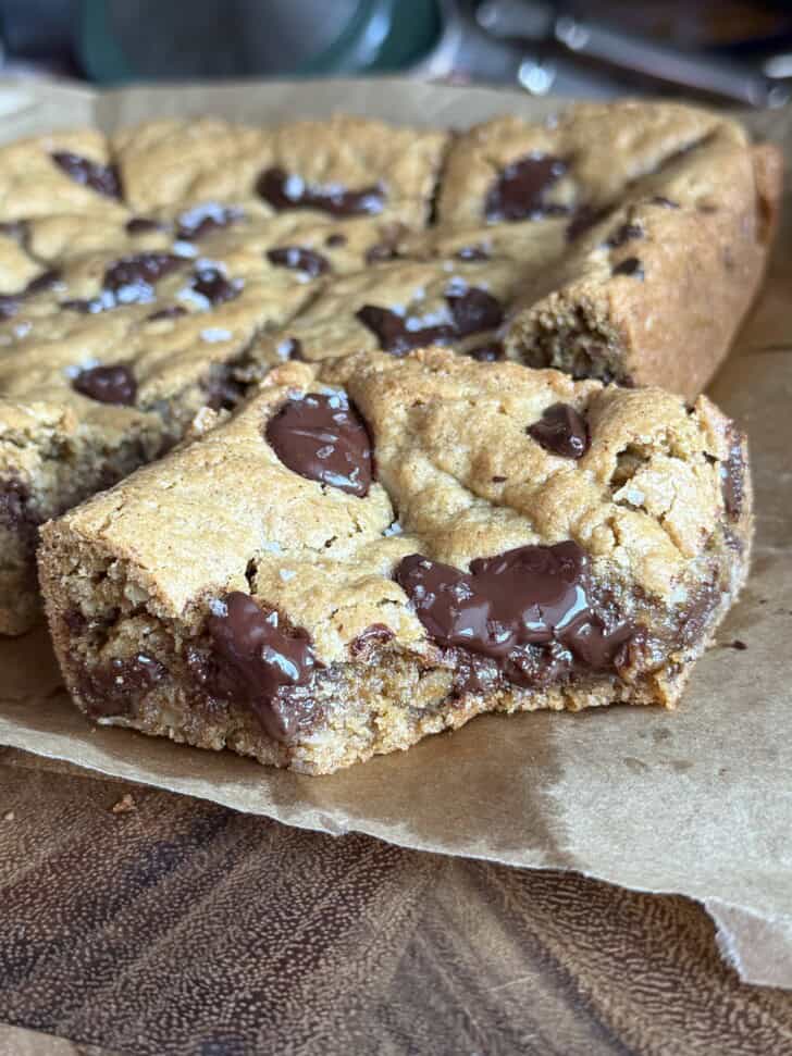 healthier cookie dough bars