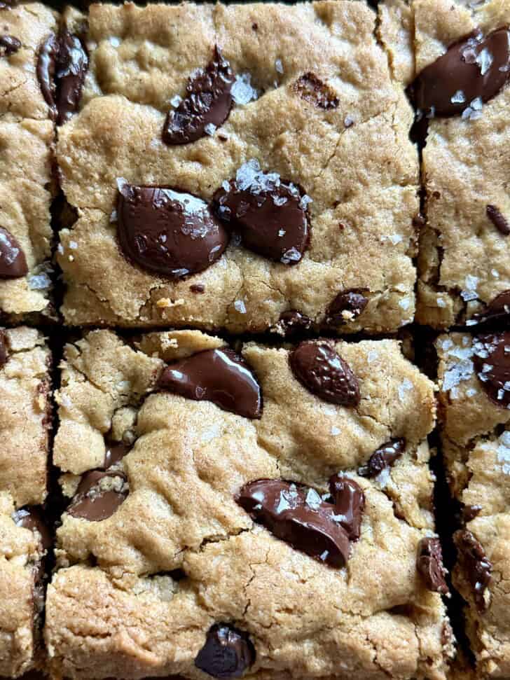 healthier cookie dough bars