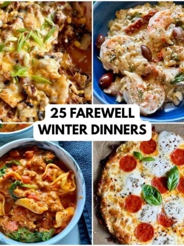 25 Farewell Winter Dinners