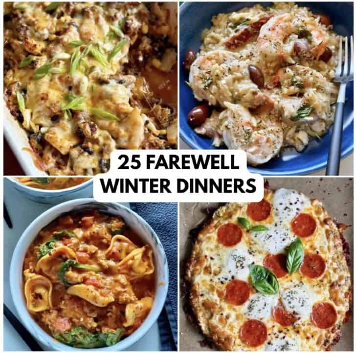 25 Farewell Winter Dinners