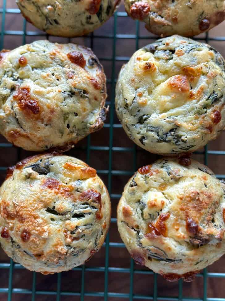 spanakopita muffins