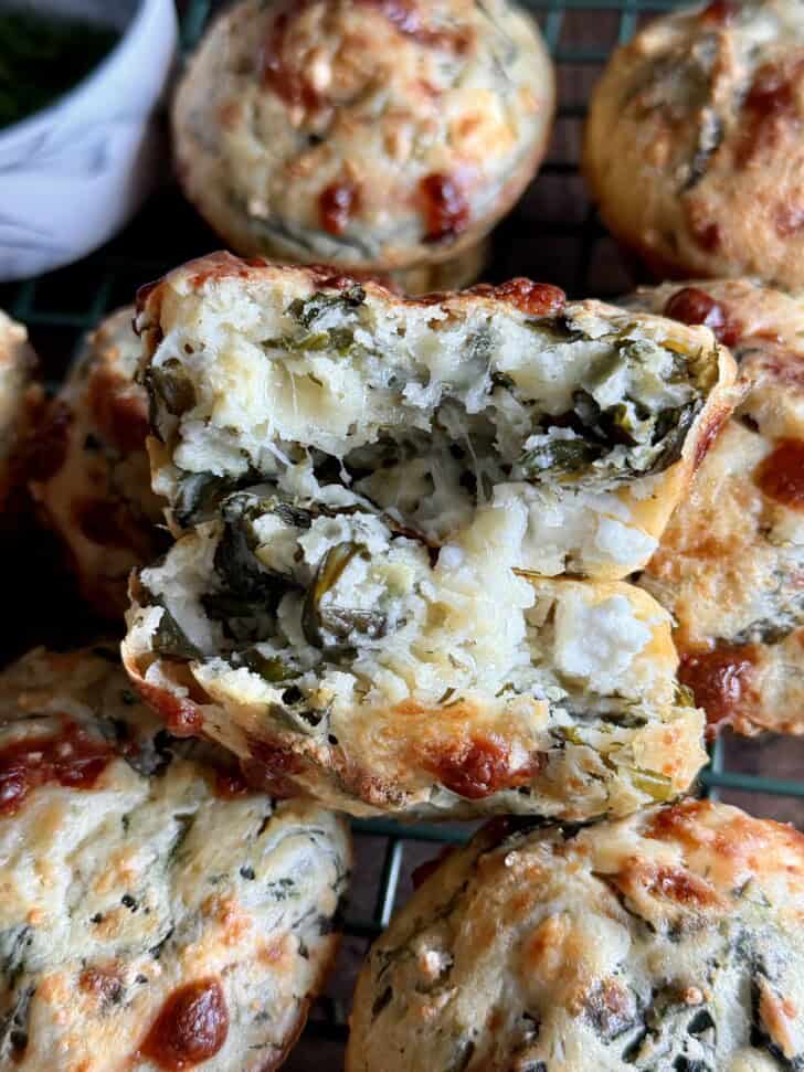 spanakopita muffins