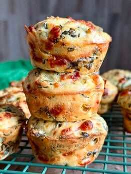 spanakopita muffins