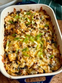 ground beef cabbage bake