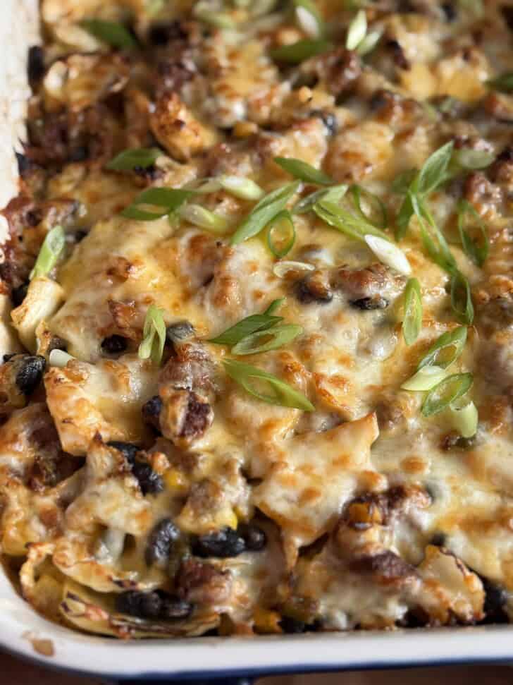 ground beef cabbage bake