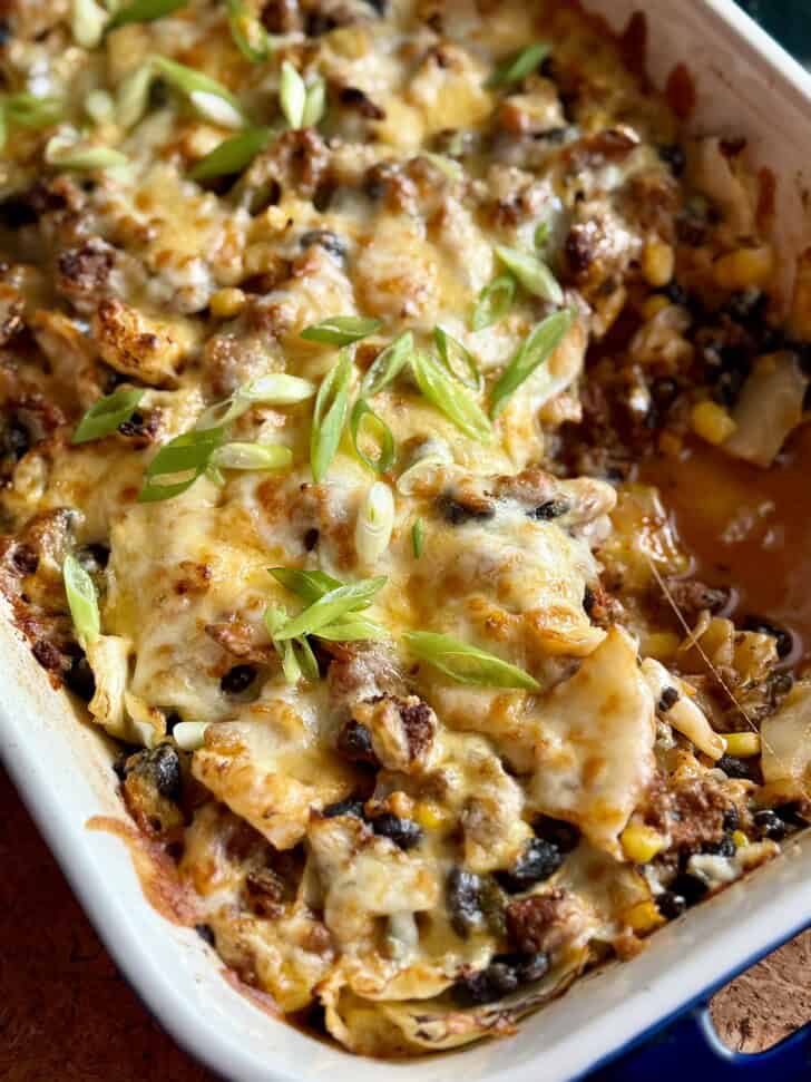 ground beef cabbage bake