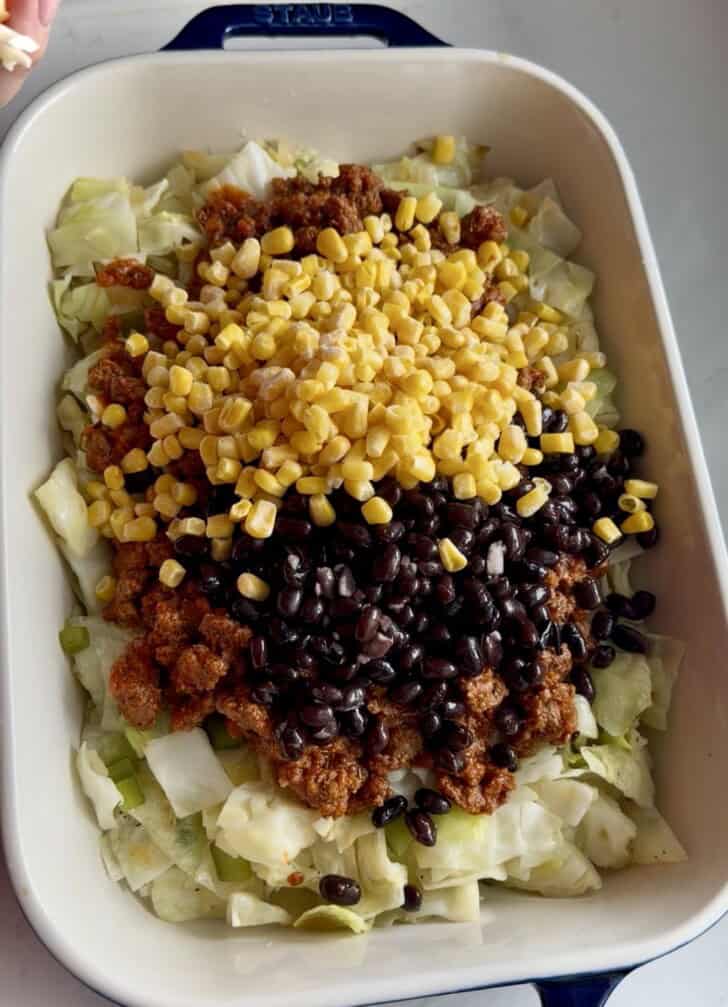 ground beef cabbage bake