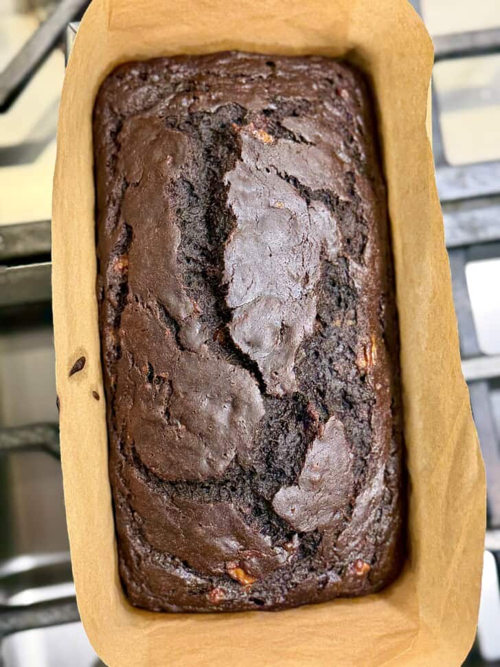 super moist chocolate banana bread