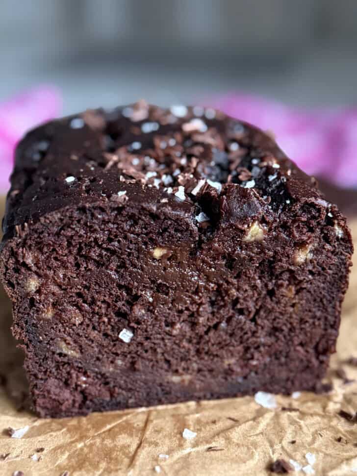 super moist chocolate banana bread