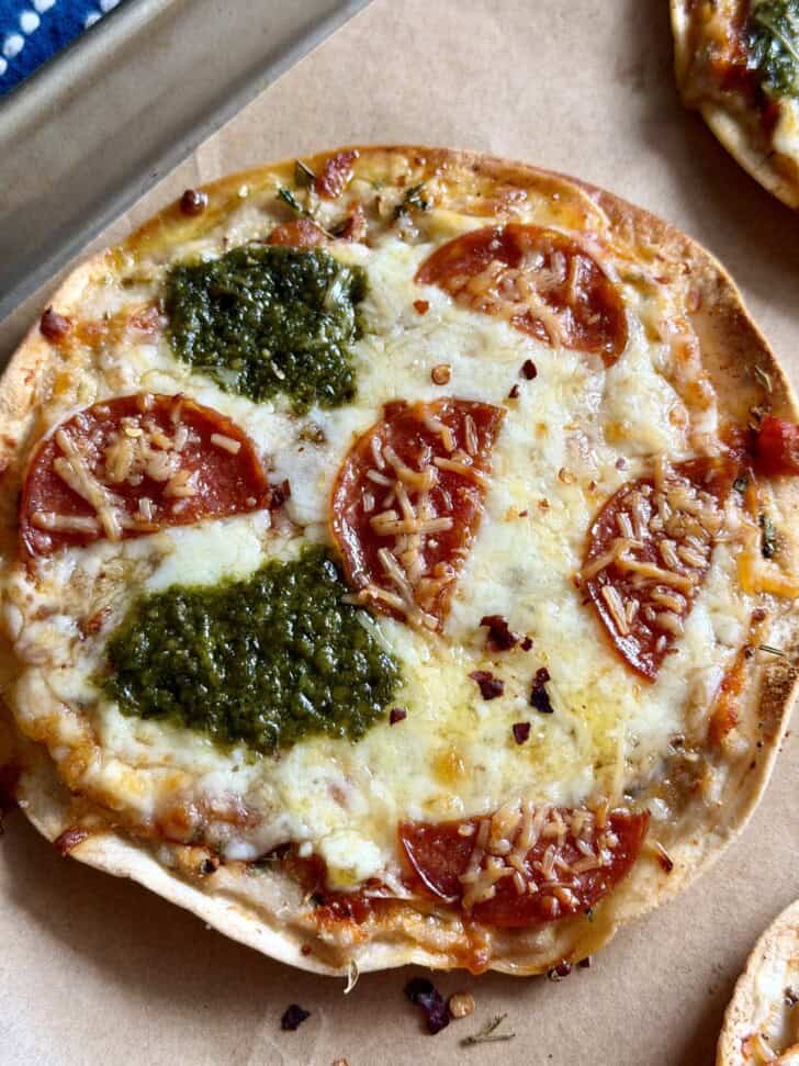 chicken pizza smashed tacos