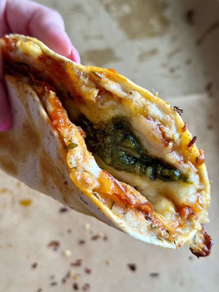 chicken pizza smashed tacos