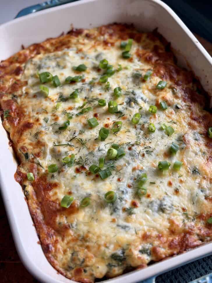 greek style chicken broccoli bake