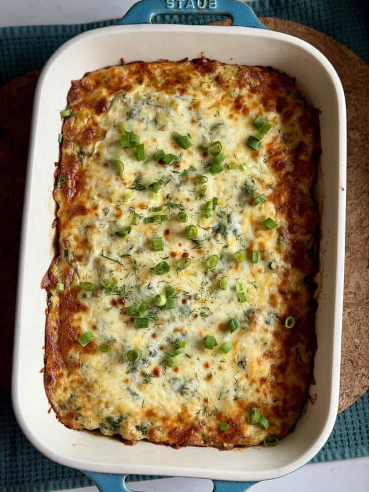 greek style chicken broccoli bake