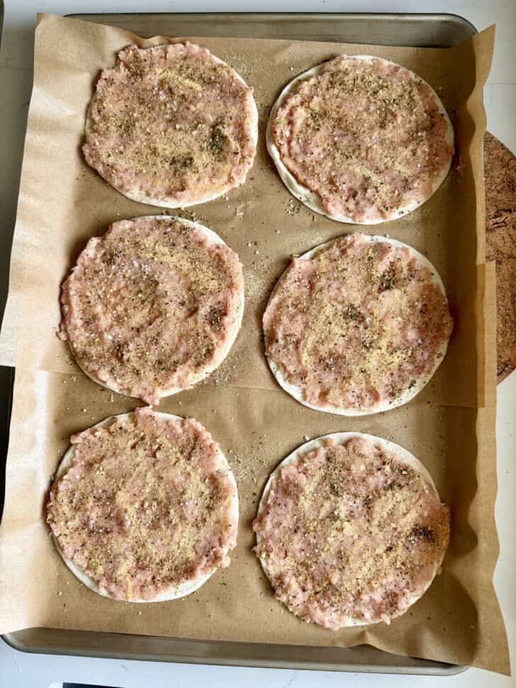 easy smashed chicken gyros