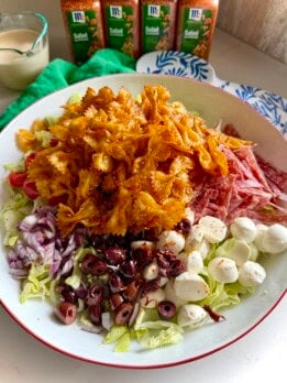 crispy italiano pasta salad