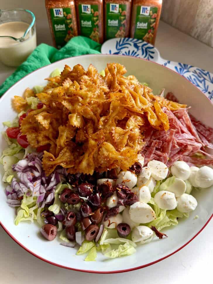 crispy italiano pasta salad