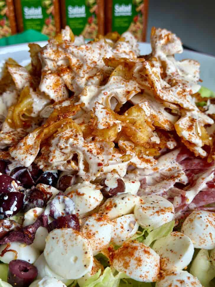 crispy italiano pasta salad