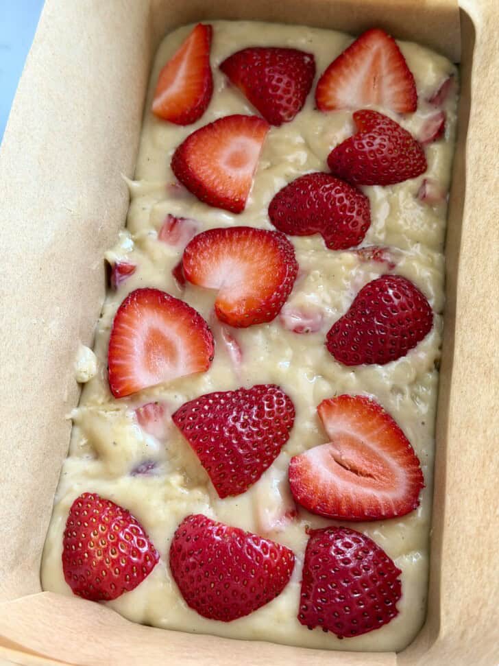 strawberry lemon bread