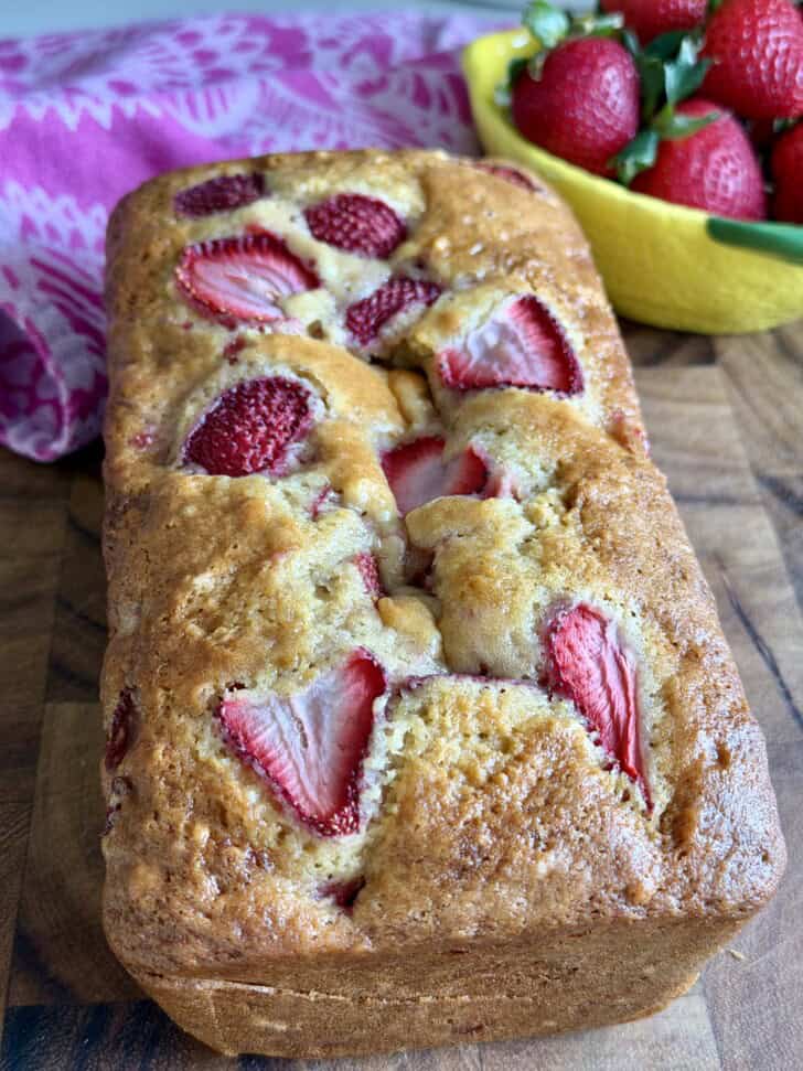 strawberry lemon bread