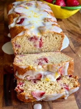 strawberry lemon bread