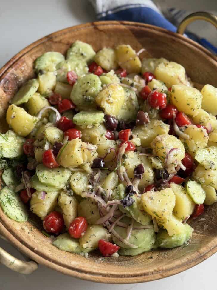 mediterranean potato salad